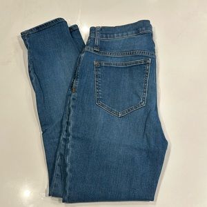 Madewell 9” High Rise Skinny Crop Jean